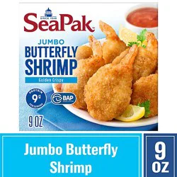 Seapak Shrimp & Seafood Co. Shrimp Butterfly Jumbo - 9 Oz