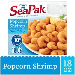 Seapak Shrimp & Seafood Co. Shrimp Popcorn Oven Crispy - 18 Oz