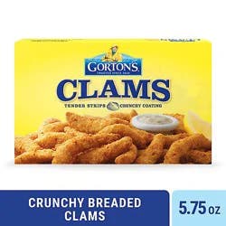 Gorton's Crunchy Breaded Clams - 5.75 Oz