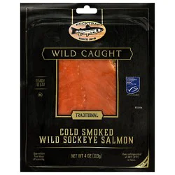 Ducktrap Wild Sockeye Salmon Smoked - 4 Oz