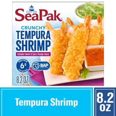 slide 1 of 13, Seapak Shrimp & Seafood Co. Shrimp Tempura - 8.2 Oz, 8.2 oz