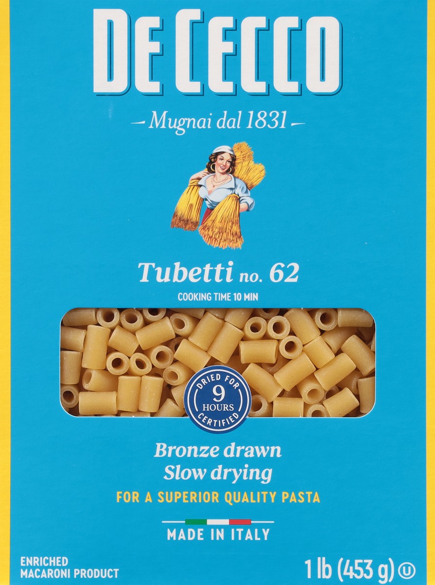 slide 3 of 14, De Cecco No. 62 Tubetti 1 lb, 1 lb