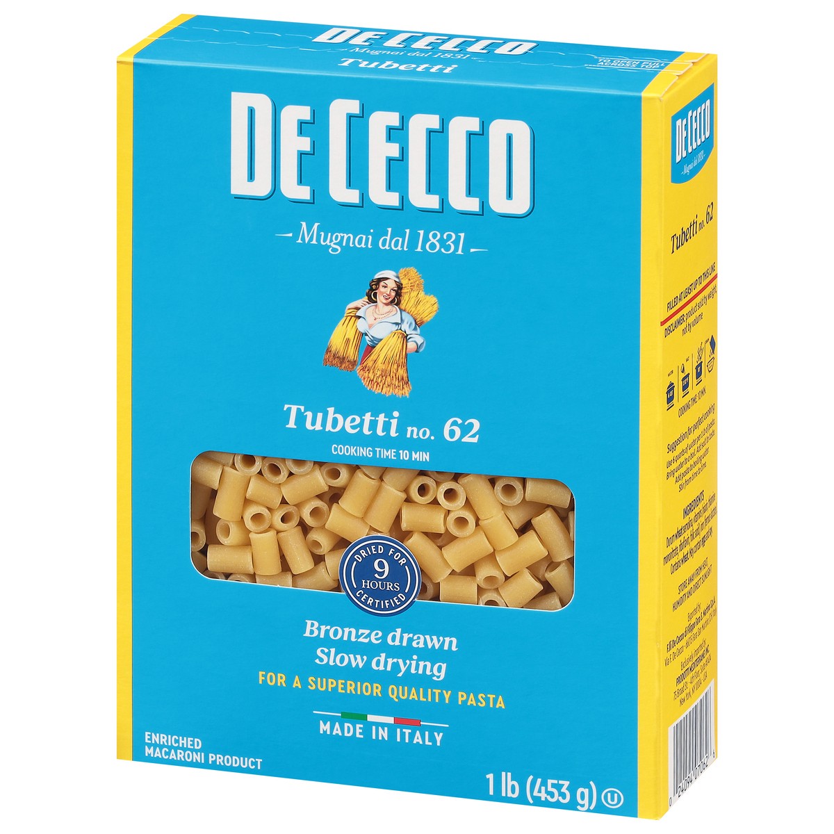 slide 11 of 14, De Cecco No. 62 Tubetti 1 lb, 1 lb