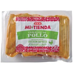 H-E-B Mi Tienda Chicken Tamales de Pollo