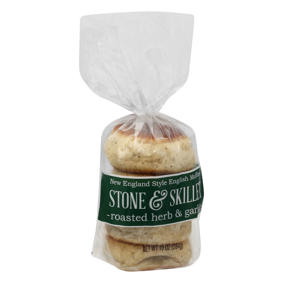 slide 12 of 12, Stone & Skillet Roasted Herb & Garlic English Muffins 12 oz, 12 oz