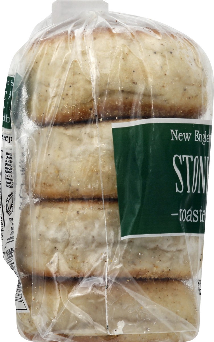 slide 11 of 12, Stone & Skillet Roasted Herb & Garlic English Muffins 12 oz, 12 oz