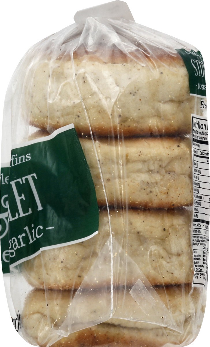 slide 7 of 12, Stone & Skillet Roasted Herb & Garlic English Muffins 12 oz, 12 oz