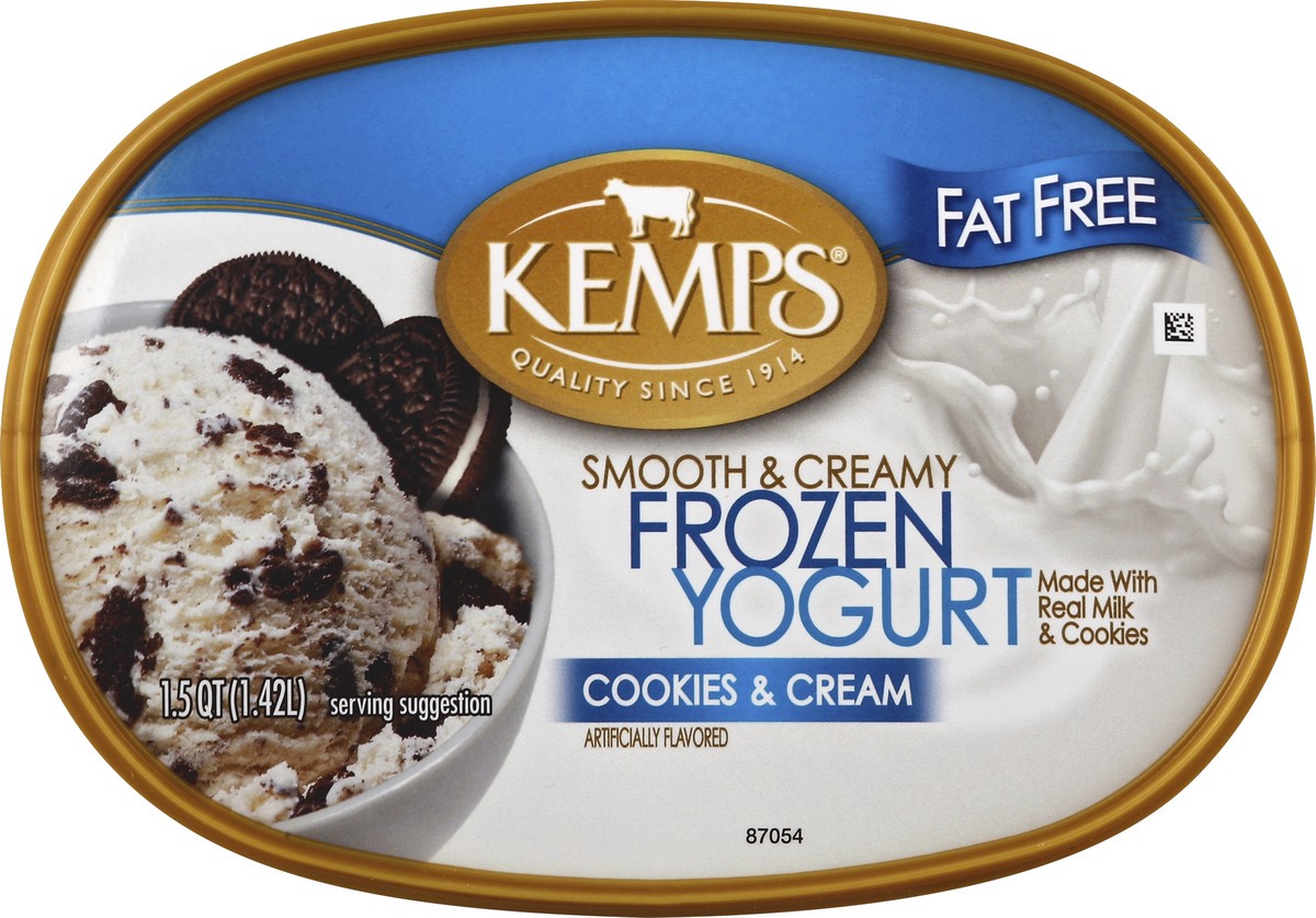 slide 2 of 4, Kemps Frozen Yogurt 1.5 qt, 1.5 qt