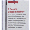 slide 2 of 9, Meijer Digital Ear Thermometer, 1 ct