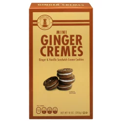 Sweetzels Ginger & Molasses Cookie Mini Creme Cookies