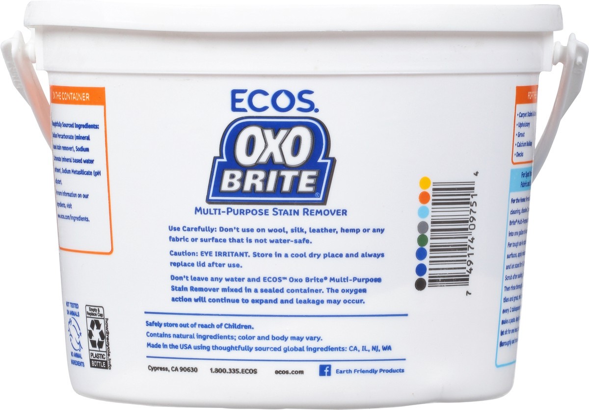 slide 10 of 11, ECOS OXO Brite Multi-Purpose Stain Remover, 57.6 oz