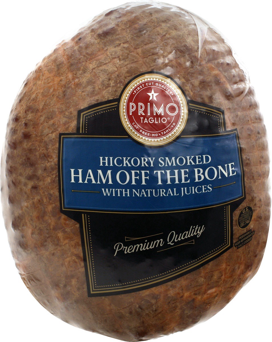 slide 6 of 9, Primo Taglio Ham Off The Bone Natural Juice, per lb