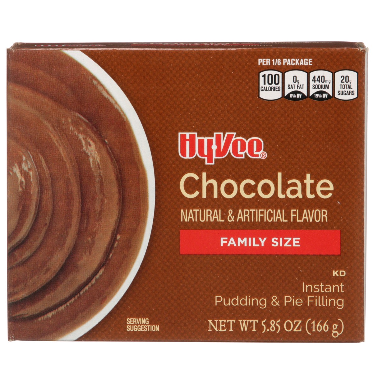 slide 3 of 8, Hy-vee Chocolate Instant Pudding & Pie Filling, 5.85 oz