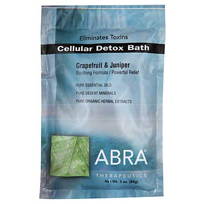 slide 1 of 1, ABRA Therapeutics Grapefruit and Juniper Cellular Detox Bath, 1 ct