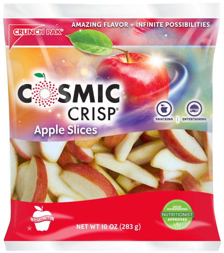 slide 1 of 1, Crunch Pak Cosmic Crisp Apple Slices, 10 oz