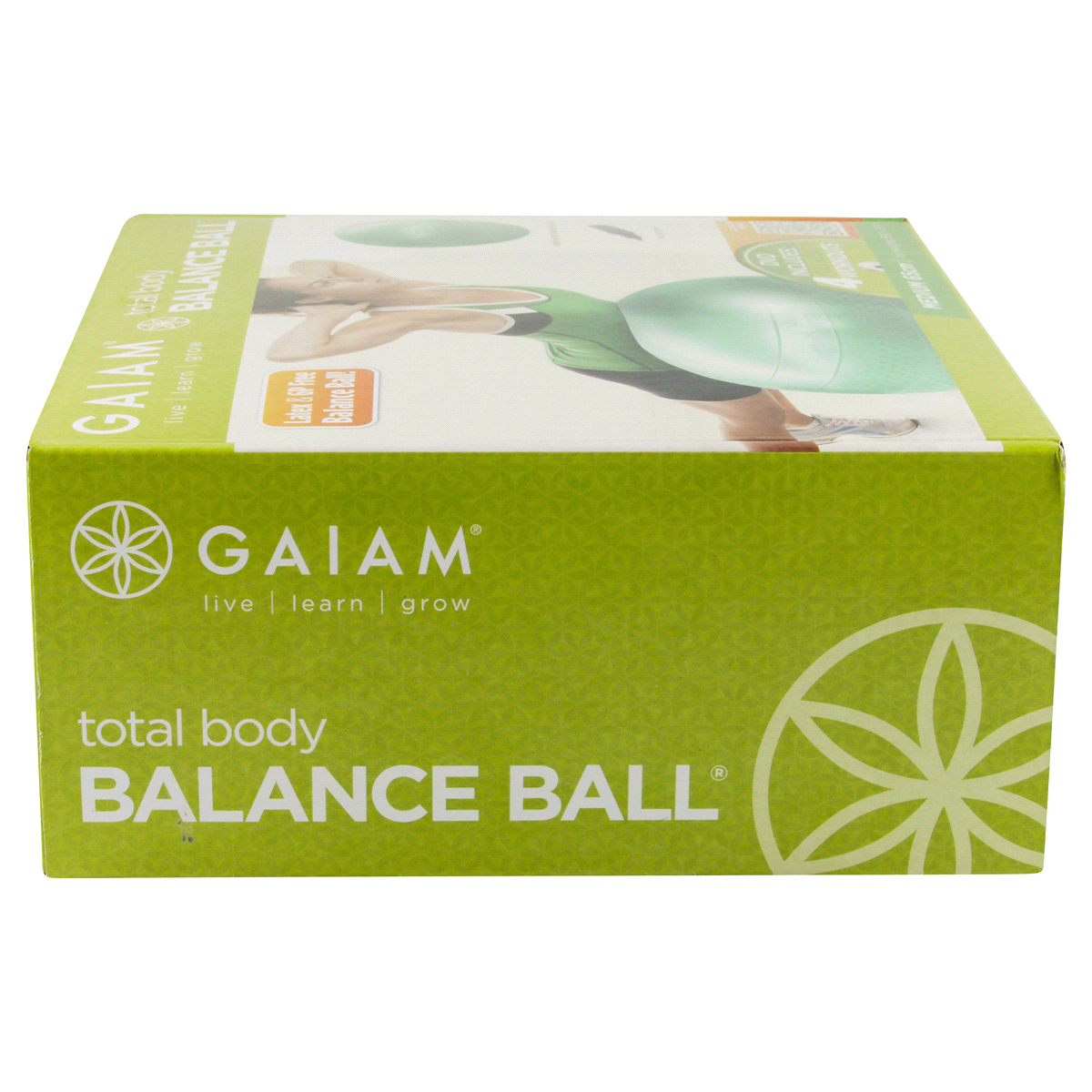 slide 2 of 6, Gaiam Total Body Balance Ball Kit, 65 cm