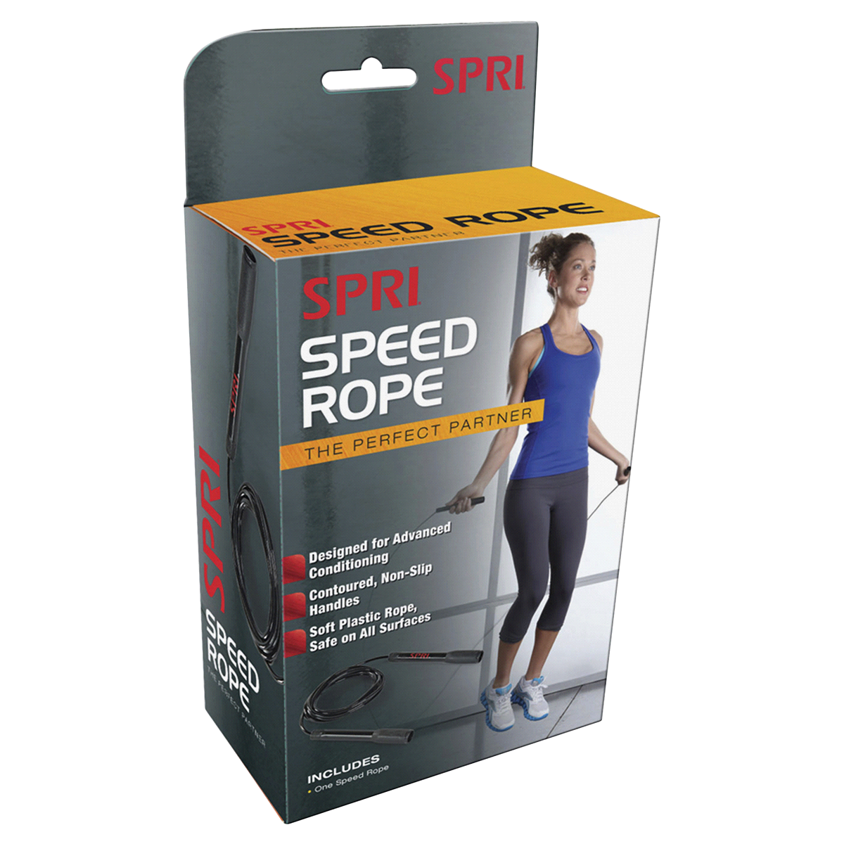 slide 1 of 2, SPRI Speed Jump Rope, 1 ct