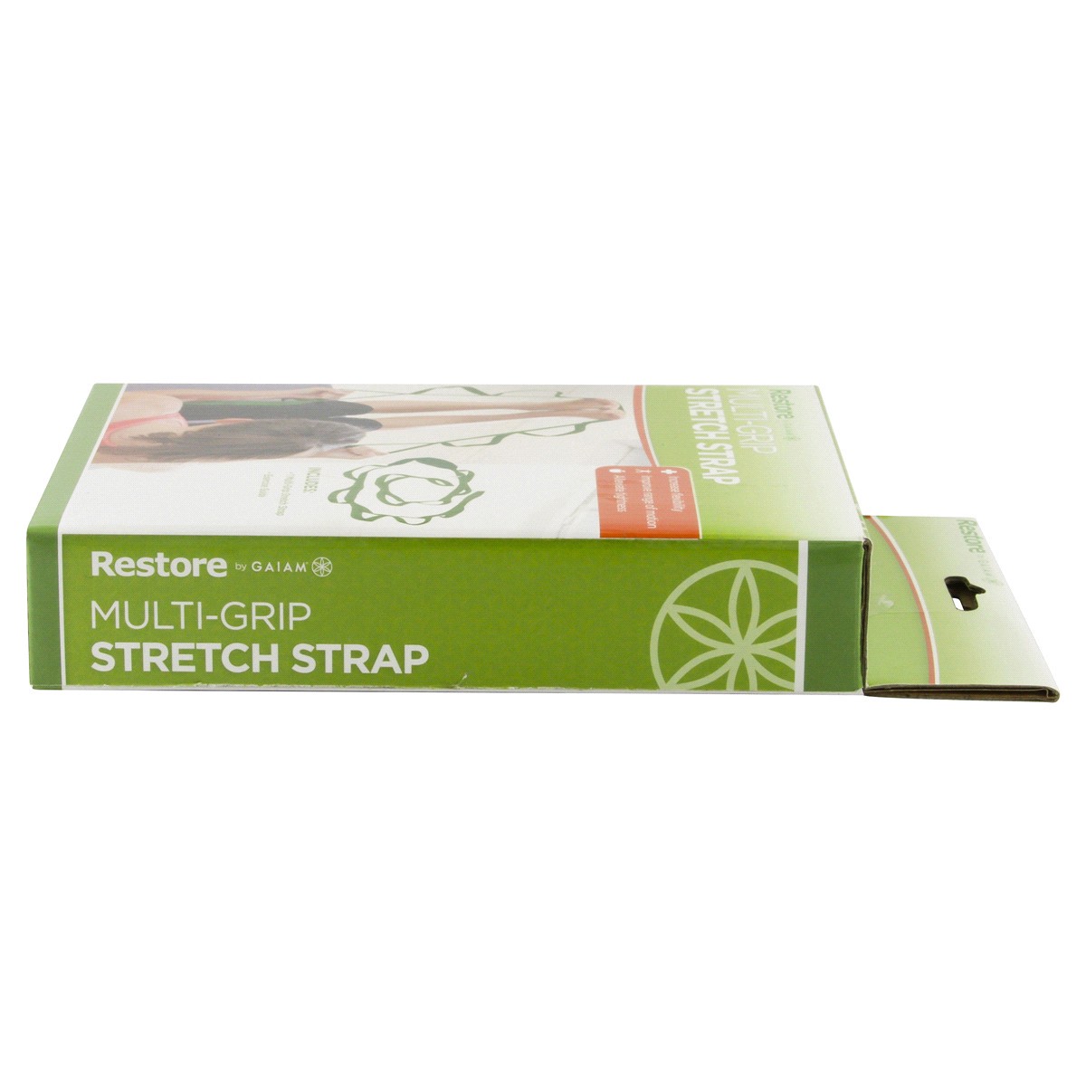 slide 5 of 5, Gaiam Restore Multi-Grip Stretch Strap 1 ea, 1 ct