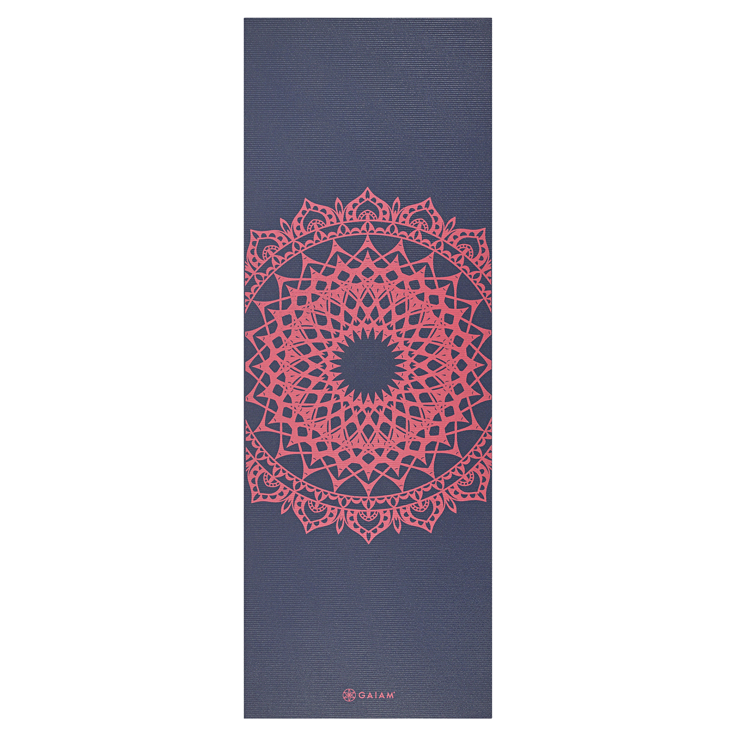 slide 2 of 2, Gaiam Pink Marrakesh 4mm Yoga Mat, 1 ct