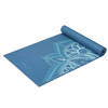 slide 6 of 9, Gaiam Indigo Printed Yoga Mat (6mm), 1 ct