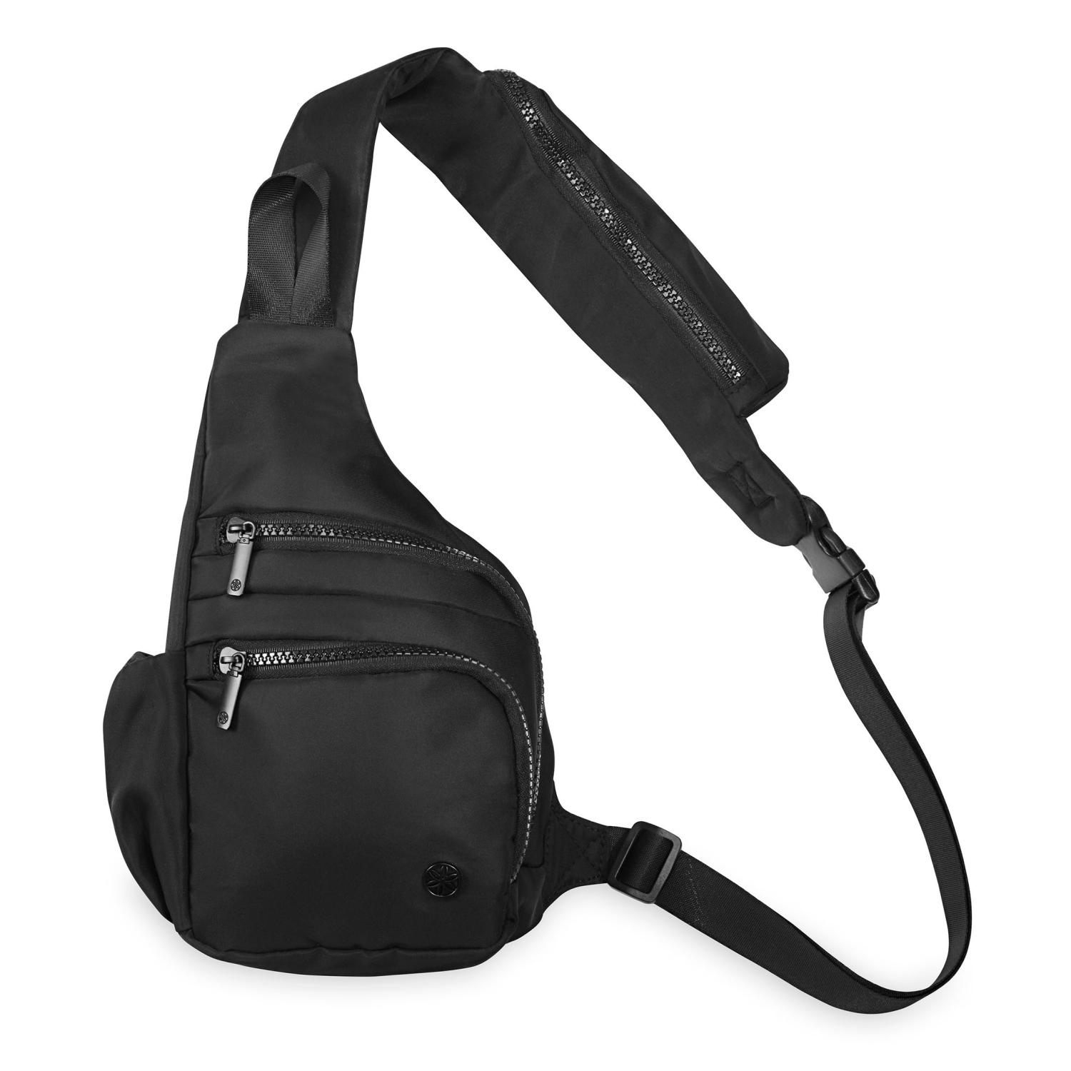 slide 1 of 1, Gaiam Festival Sling Bag Black, 1 ct