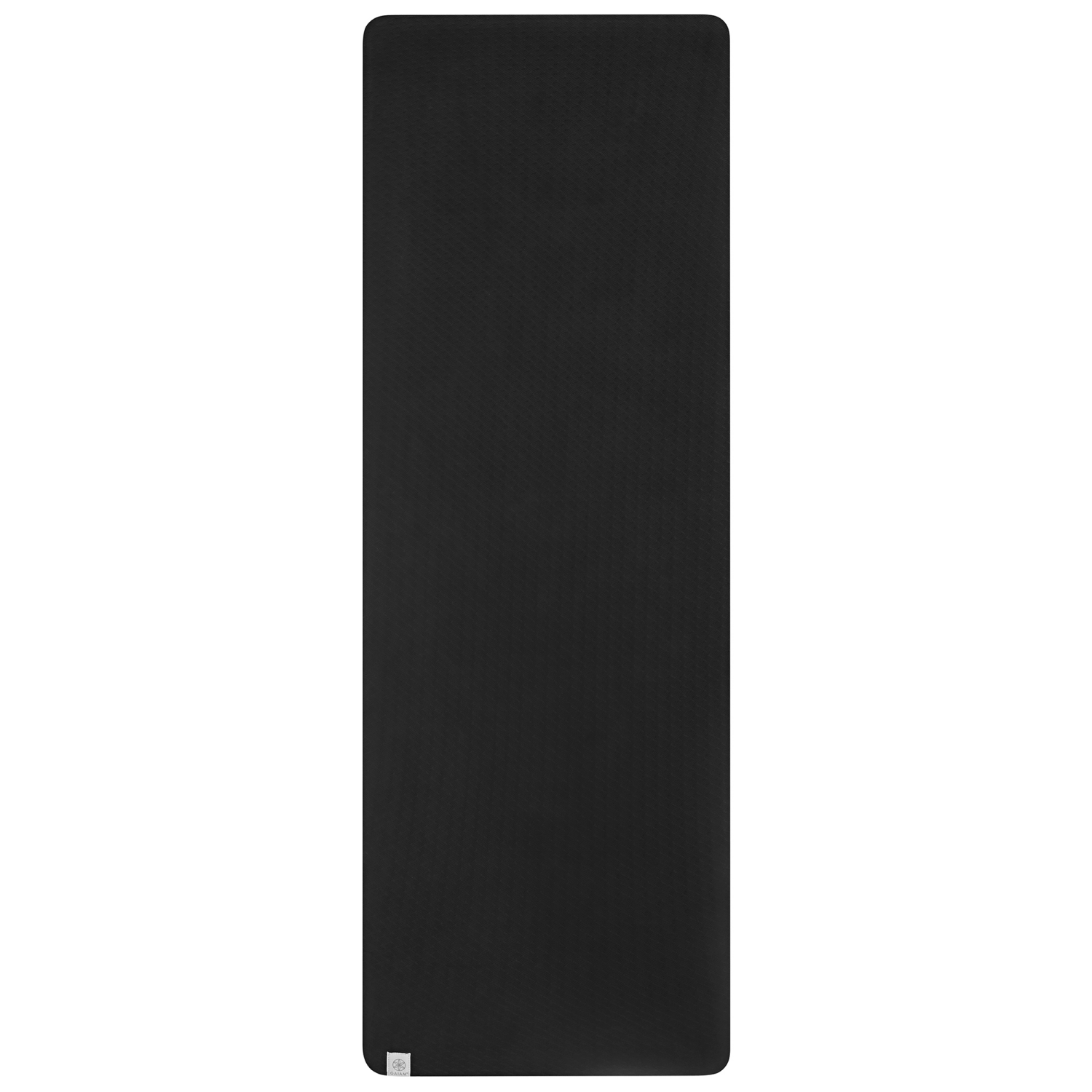 slide 3 of 3, Gaiam 6mm Black TPE Yoga Mat, 6 mm