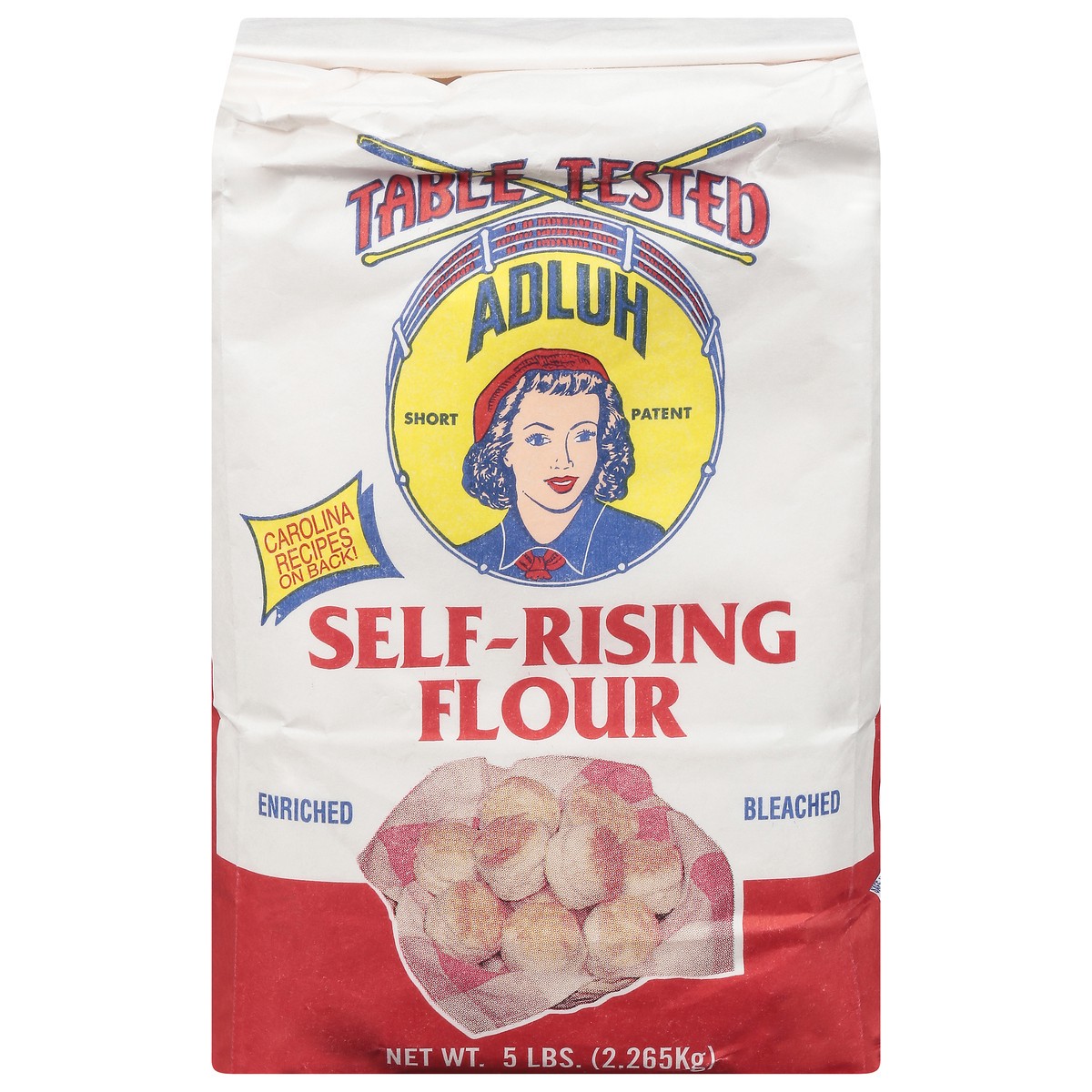 slide 13 of 14, Adluh Enriched Bleached Self-Rising Flour 5 lb, 5 lb