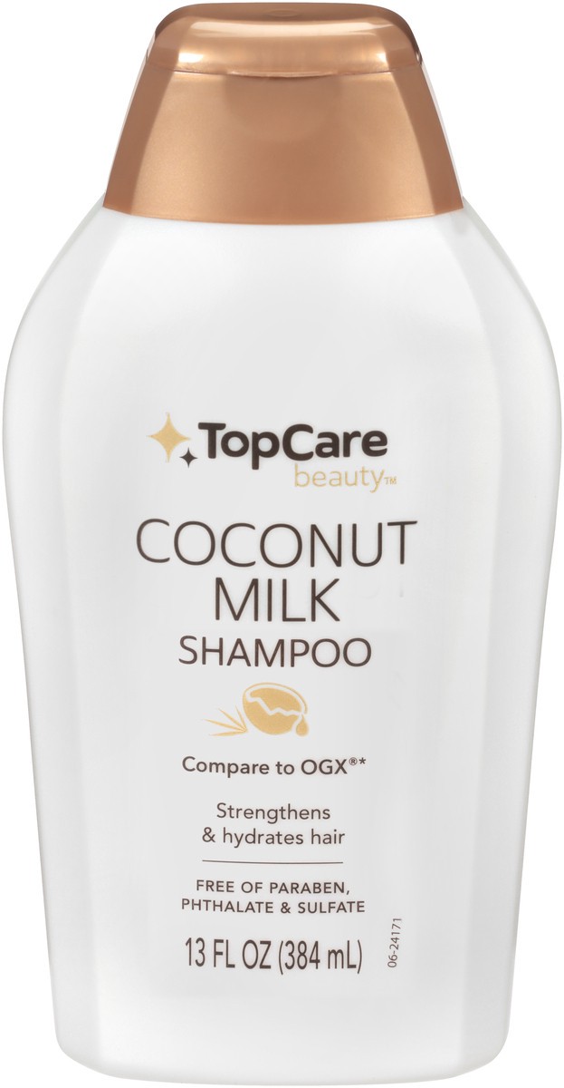 slide 3 of 14, TopCare Coconut Milk Shampoo, 13 fl oz