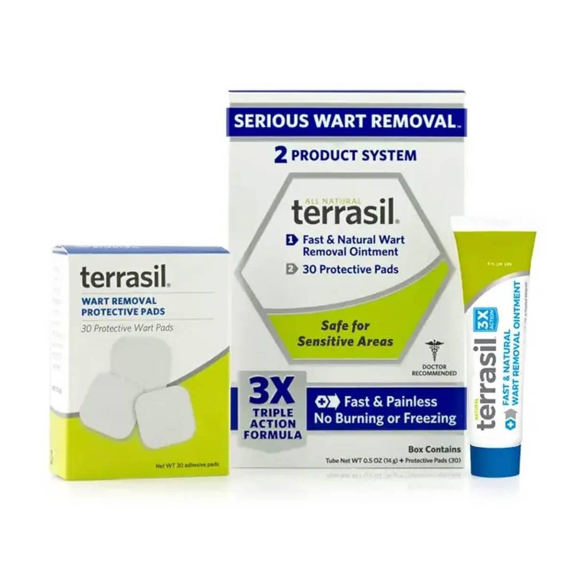 slide 1 of 1, Terrasil Fast & Natural Wart Removal Kit, 0.5 oz