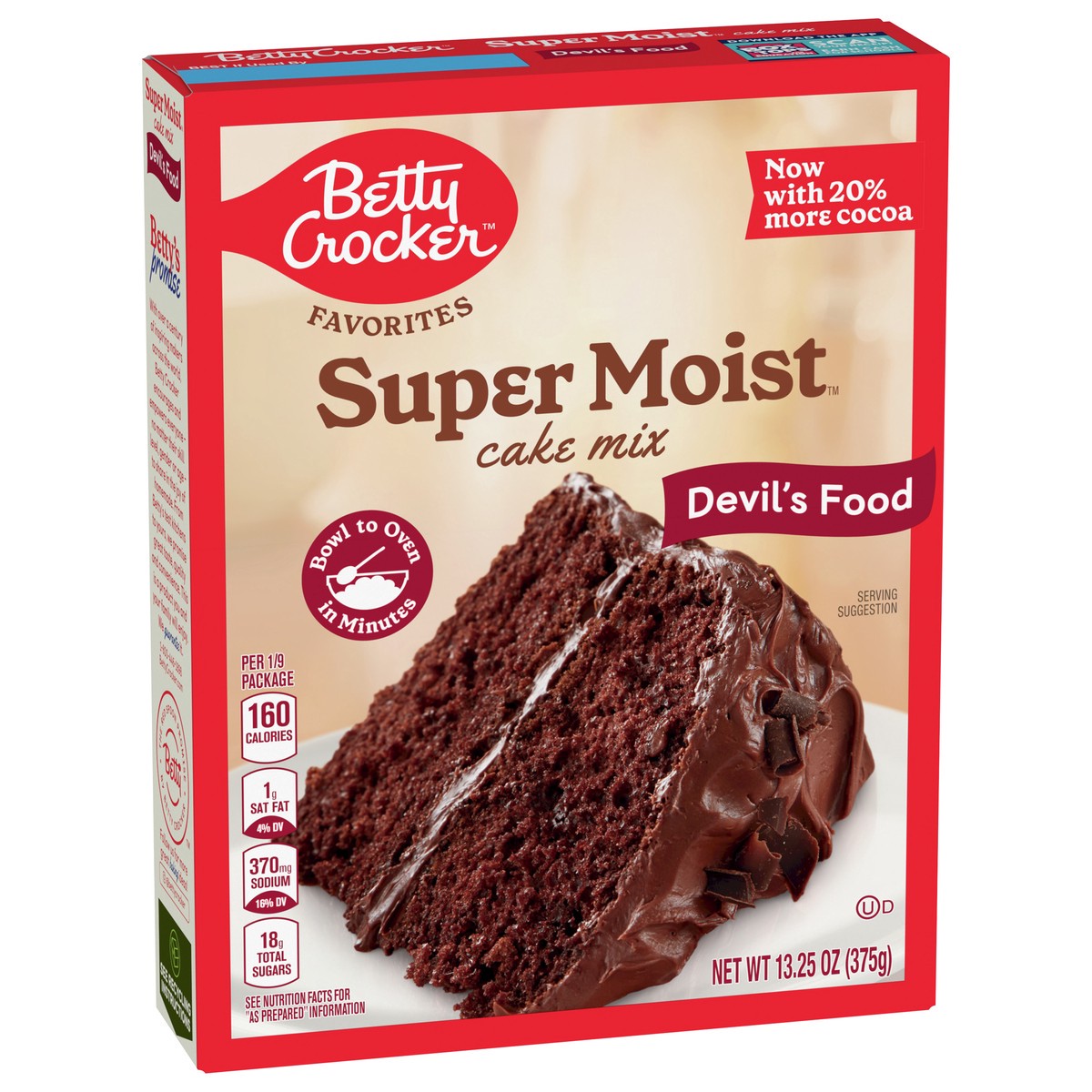 slide 2 of 8, Betty Crocker Favorites Super Moist Devil''s Food Cake Mix, 13.25 oz, 13.25 oz