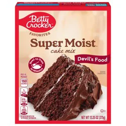 Betty Crocker Favorites Super Moist Devil’s Food Cake Mix, 13.25 oz