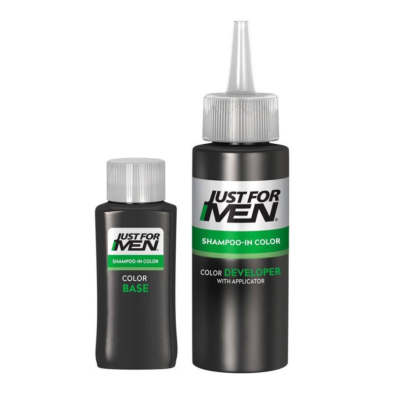 slide 4 of 6, Just For Men Shampoo-In Color Gray Hair Coloring for Men - Sandy Blond - H-10, 1 ct