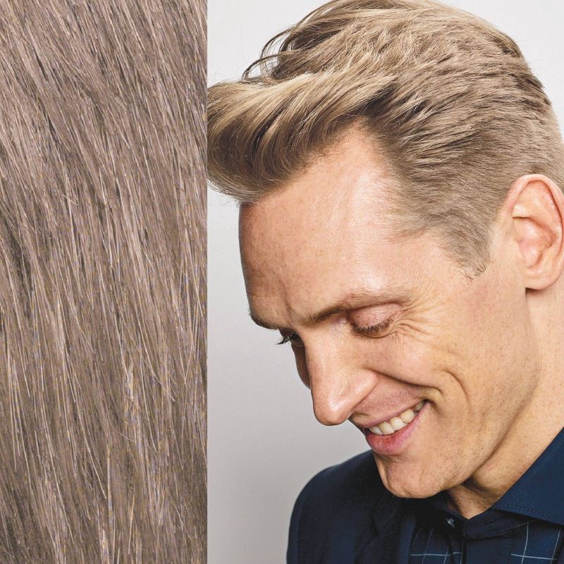 slide 2 of 6, Just For Men Shampoo-In Color Gray Hair Coloring for Men - Sandy Blond - H-10, 1 ct