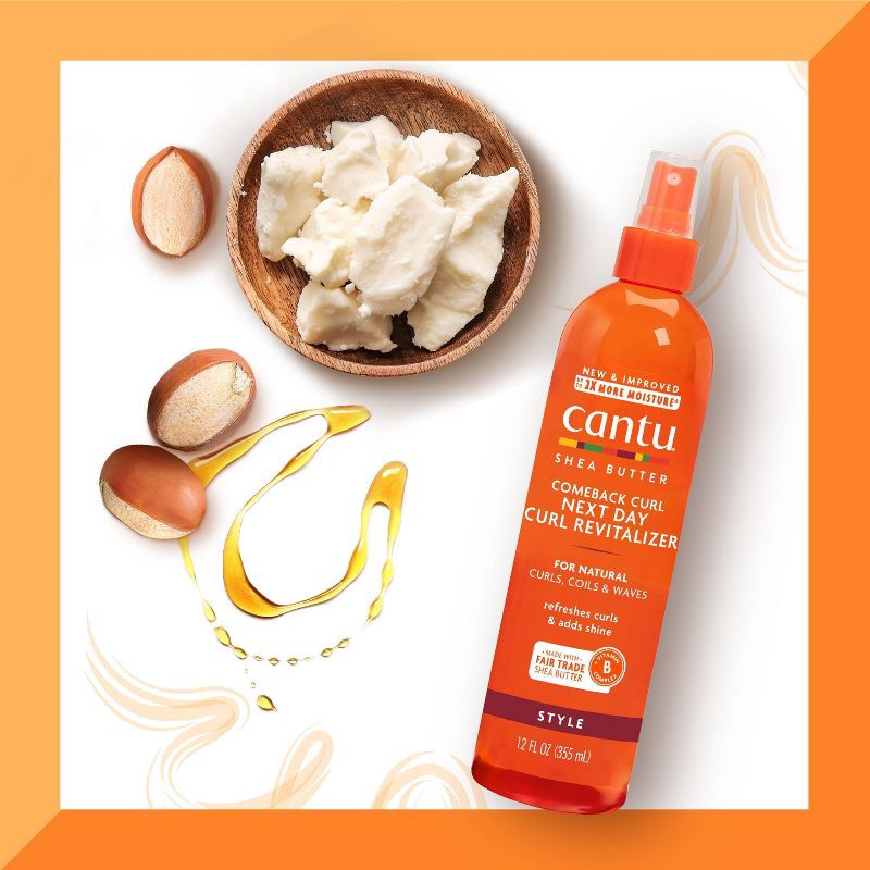 slide 7 of 7, Cantu Shea Butter Comeback Curl Enhancer - 12 fl oz, 12 fl oz