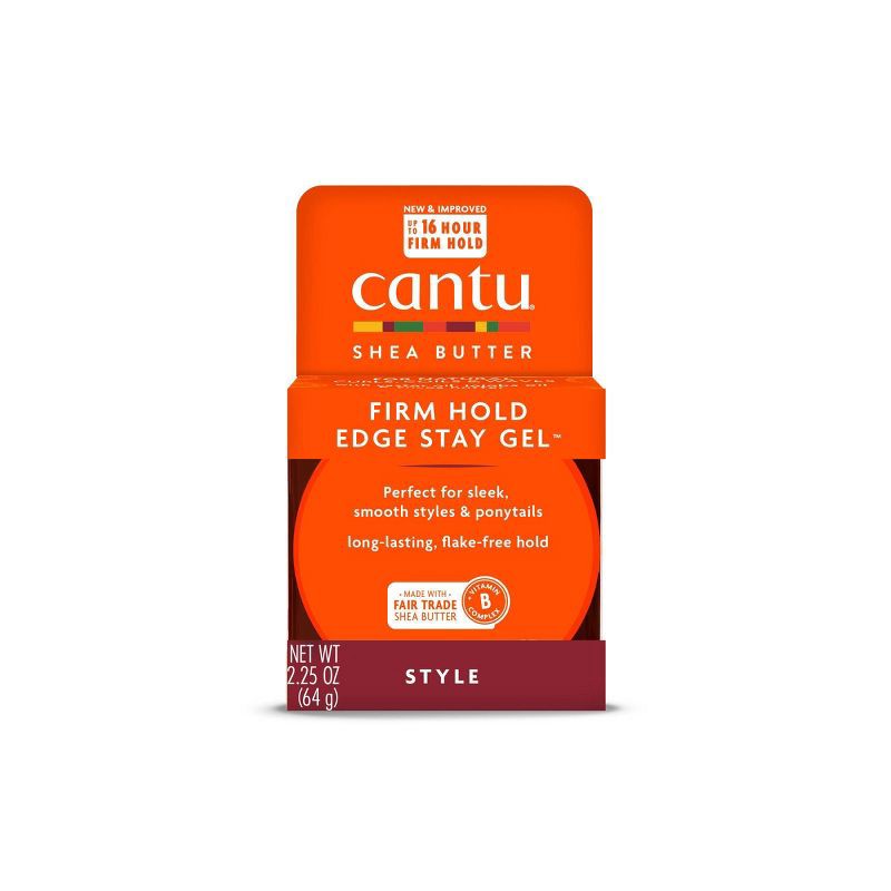 slide 1 of 7, Cantu Extra Hold Edge Stay Gel - 2.25oz, 2.25 oz