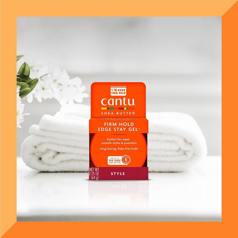 slide 7 of 7, Cantu Extra Hold Edge Stay Gel - 2.25oz, 2.25 oz