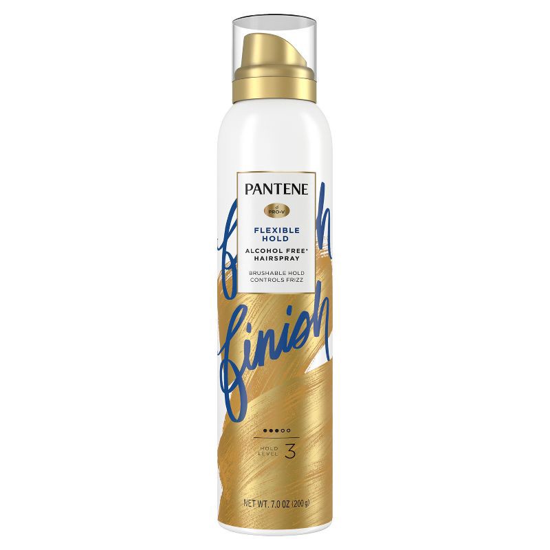 slide 2 of 10, Pantene Pro-V Level 3 Flexible Hold Anti Humidity Hair Spray for Frizz Control - 7oz, 7 oz