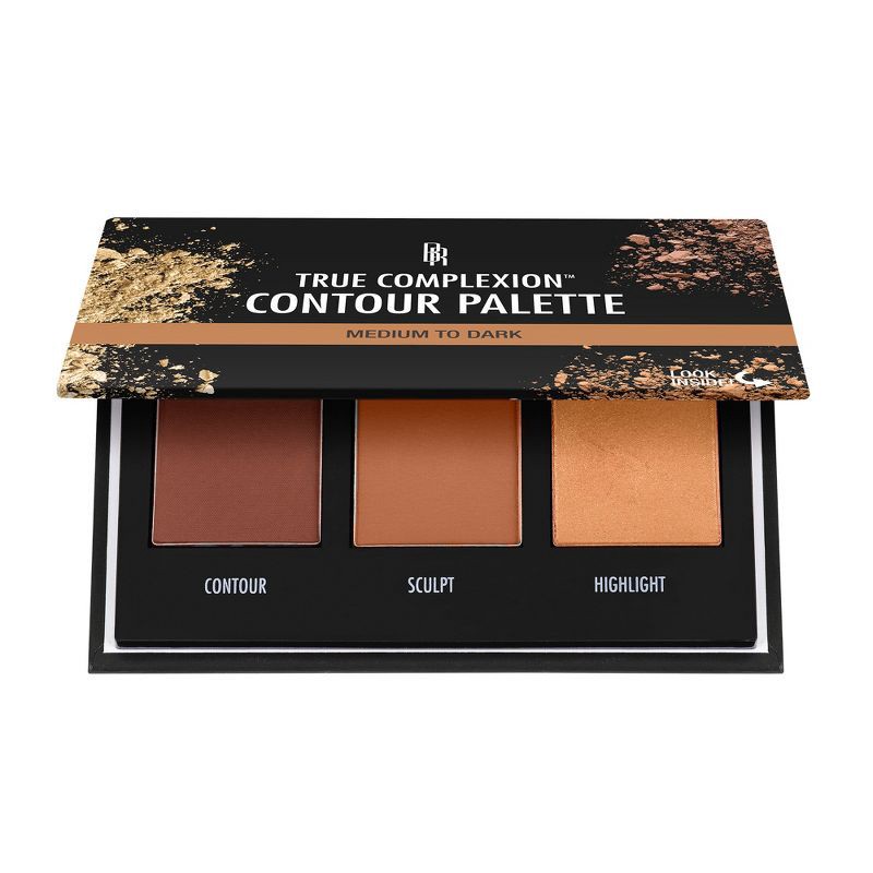 slide 2 of 6, Black Radiance True Complexion Contour Palette - Medium to Dark - 0.38oz, 0.38 oz