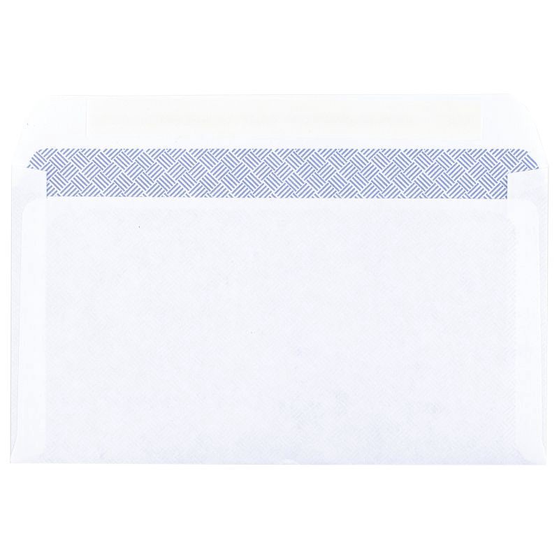 slide 4 of 5, 55ct Press and Seal Security Envelopes 3.5" x 6.5" White - up&up™: Self-Seal Mailing, Business, Letter, 55 ct