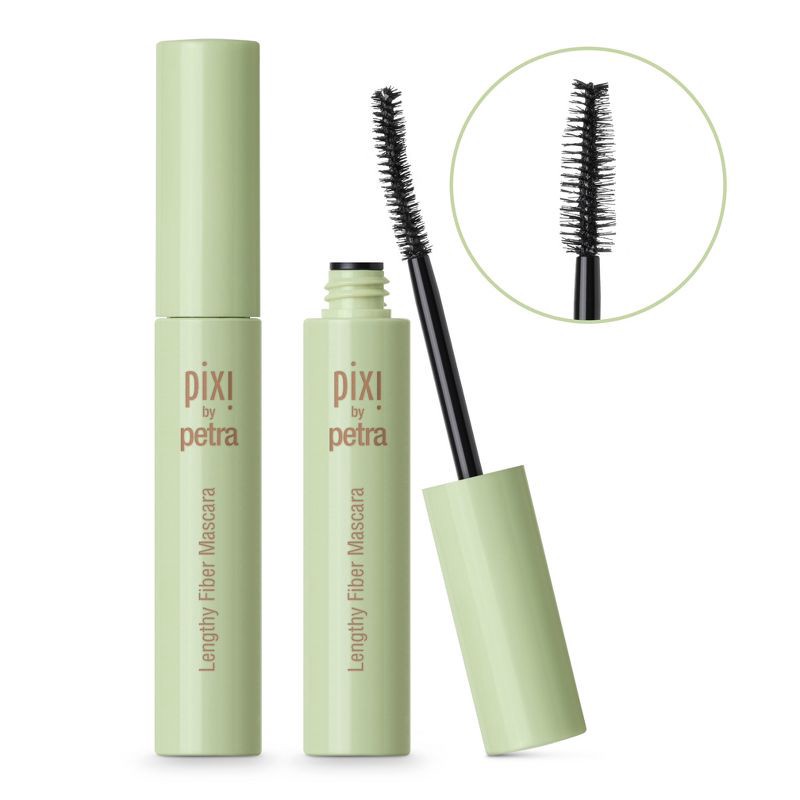 slide 1 of 4, Pixi by Petra Lengthy Fiber Mascara Black - 0.2 fl oz, 0.2 fl oz