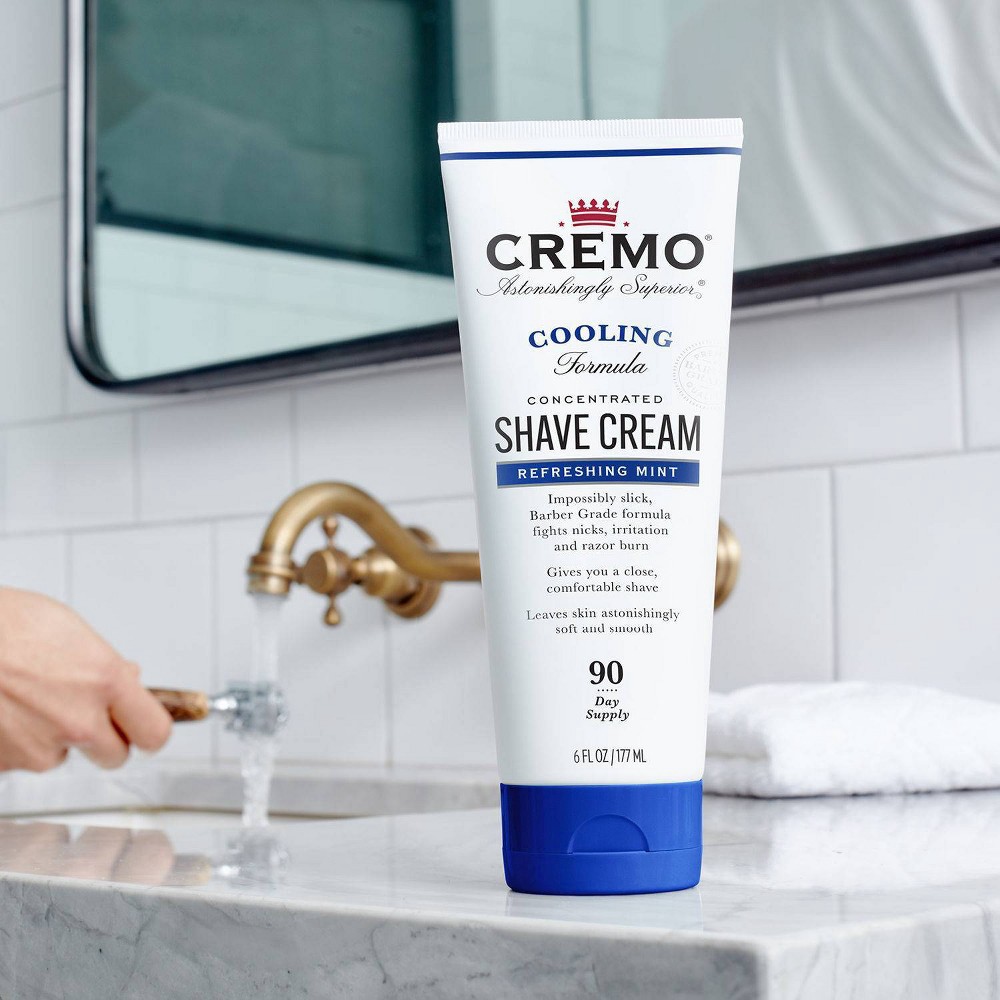 slide 3 of 4, Cremo Cooling Shave Cream - 6 fl oz, 6 fl oz