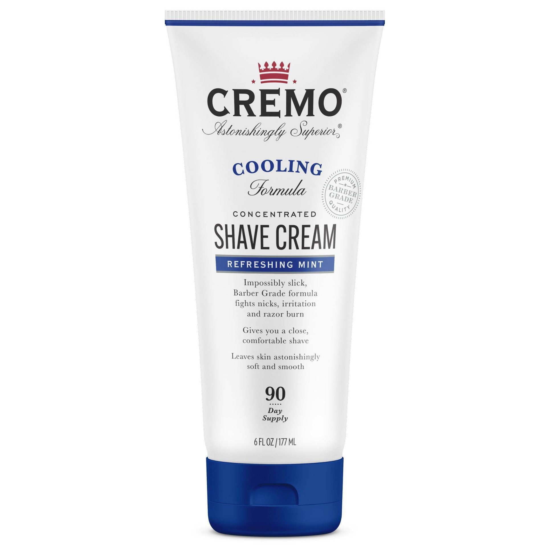 slide 1 of 4, Cremo Cooling Shave Cream - 6 fl oz, 6 fl oz