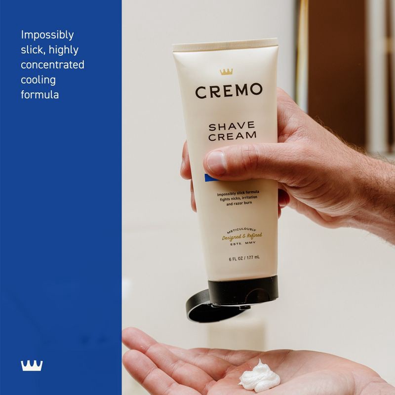 slide 5 of 8, Cremo Cooling Shave Cream - 6 fl oz, 6 fl oz