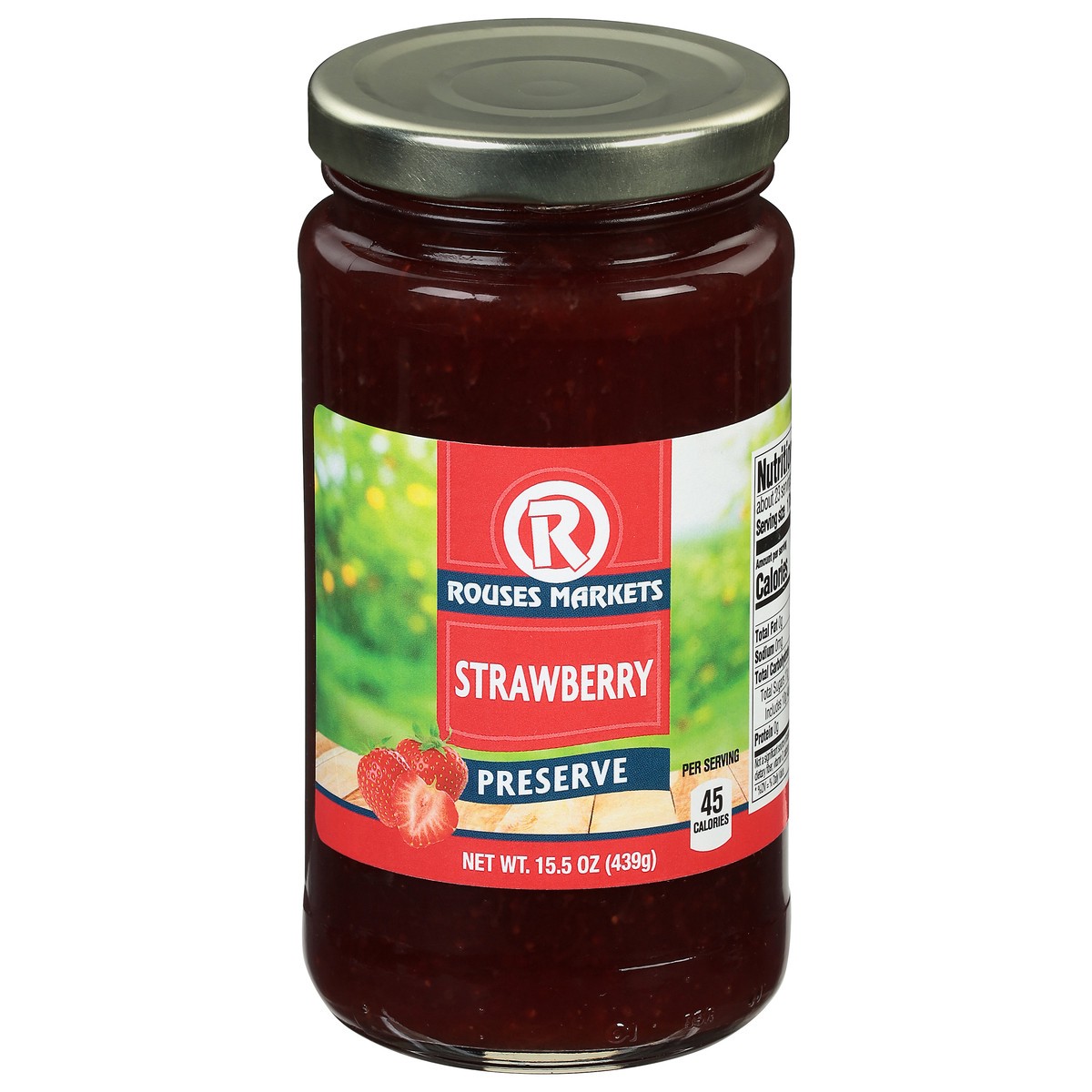 slide 1 of 11, Rouses Markets Strawberry Preserve 15.5 oz, 15.5 oz