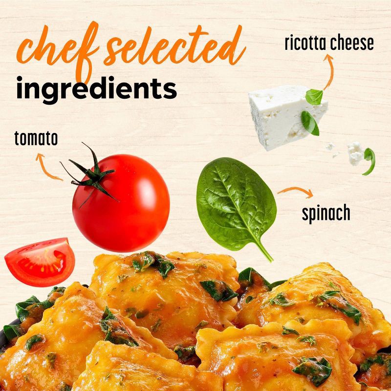 slide 4 of 8, Lean Cuisine Protein Kick Frozen Ricotta Cheese & Spinach Ravioli - 8oz, 8 oz
