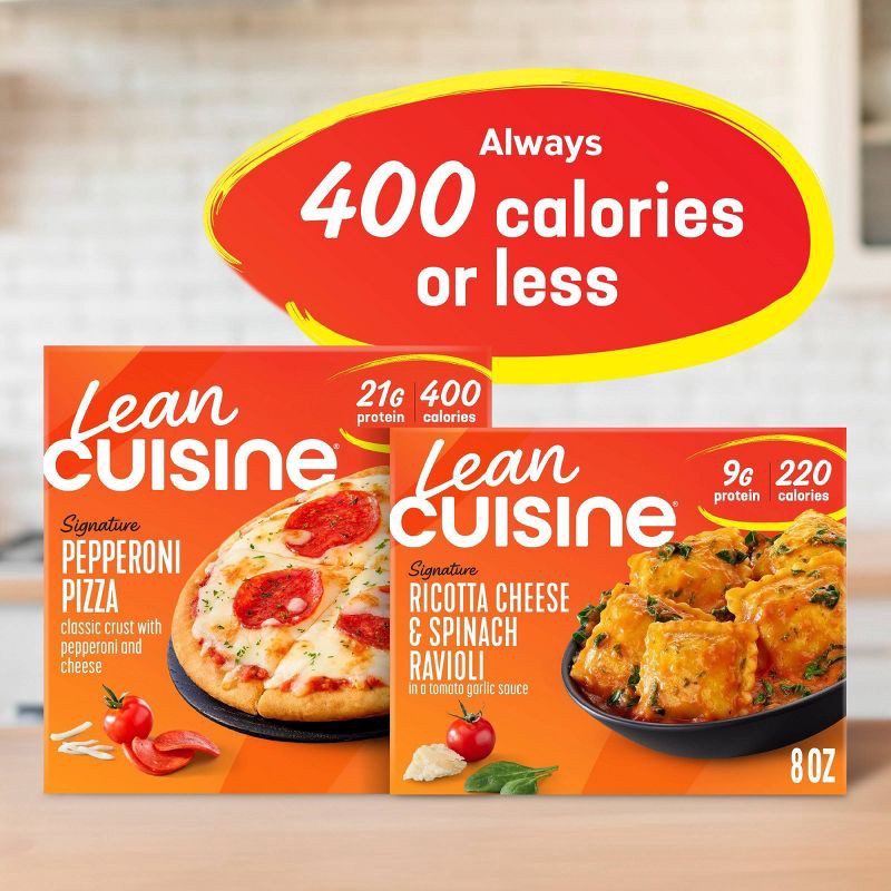 slide 6 of 8, Lean Cuisine Protein Kick Frozen Ricotta Cheese & Spinach Ravioli - 8oz, 8 oz