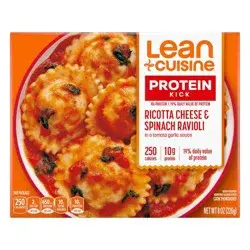 Lean Cuisine Protein Kick Frozen Ricotta Cheese & Spinach Ravioli - 8oz