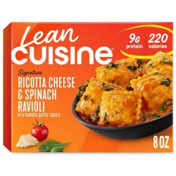 Lean Cuisine Protein Kick Frozen Ricotta Cheese & Spinach Ravioli - 8oz