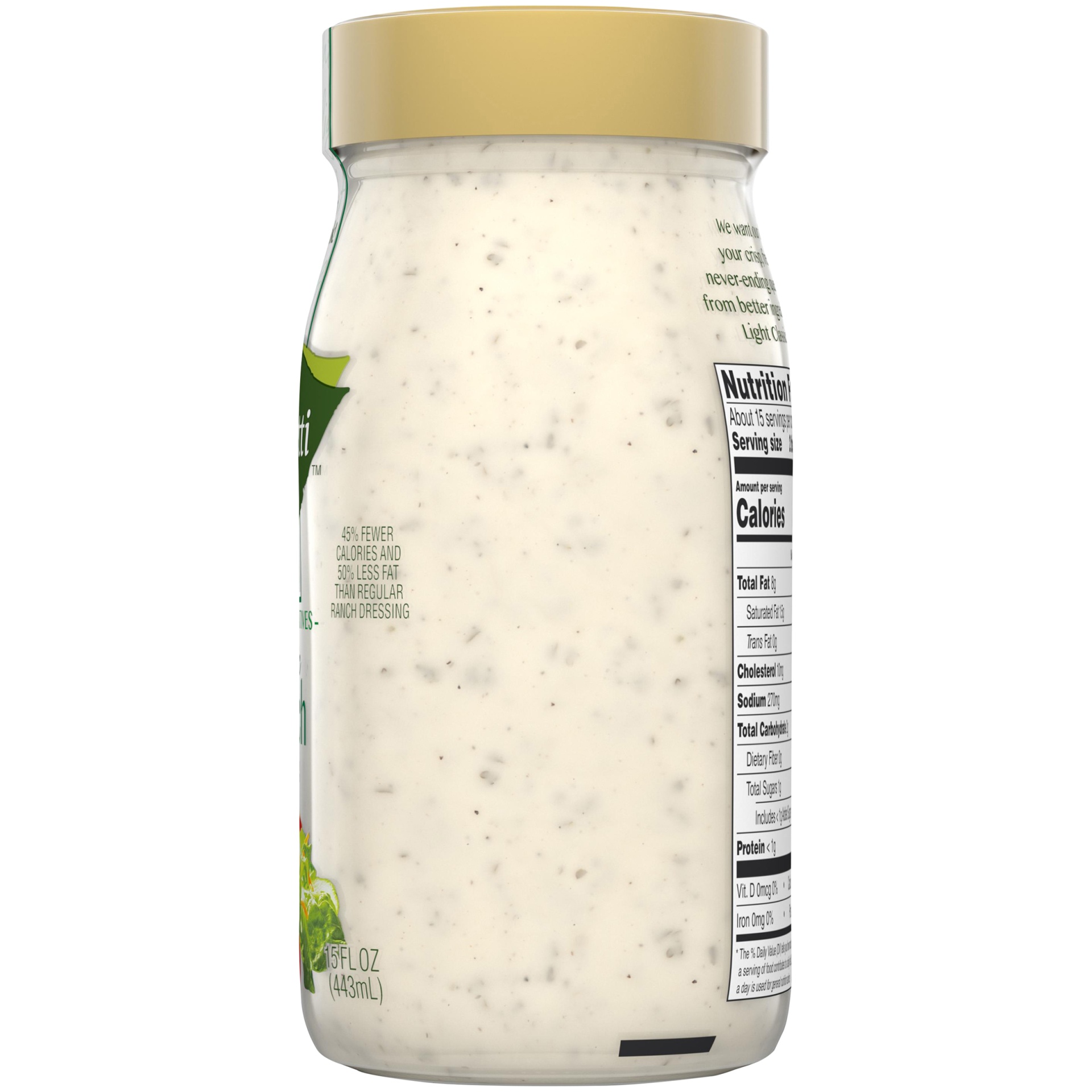 slide 3 of 6, Marzetti Light Classic Ranch Dressing, 15 fl oz