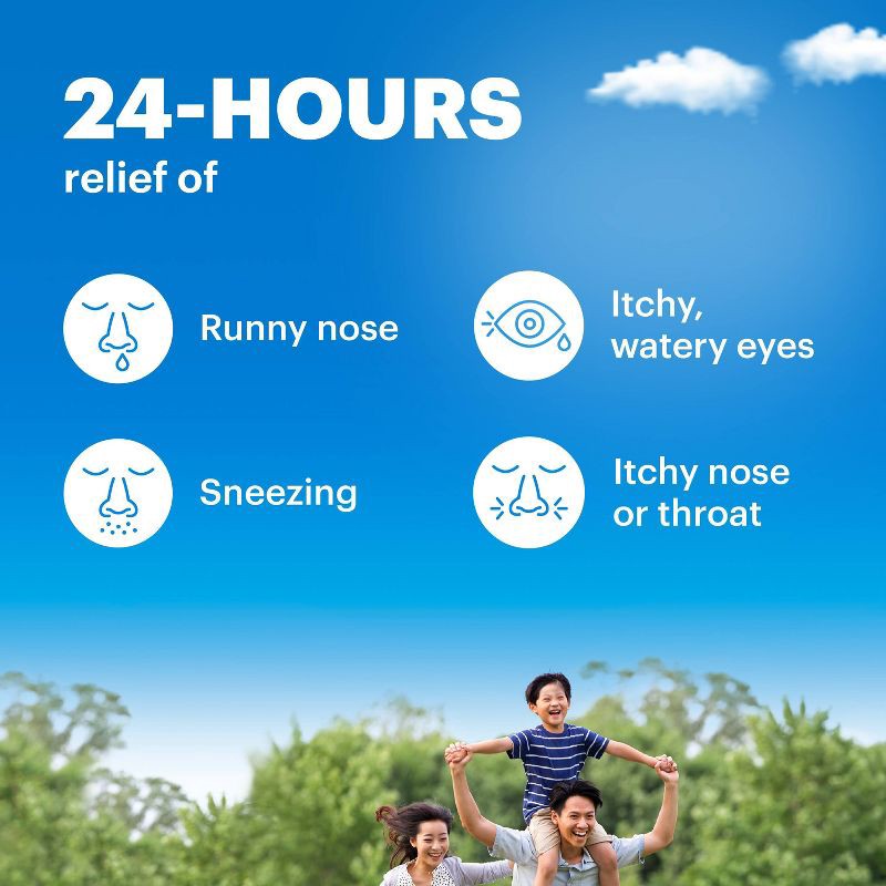 slide 5 of 10, Children's Claritin Loratadine Allergy Relief 24 Hour Non-Drowsy Bubble Gum Chewable Tablets - 30ct, 30 ct